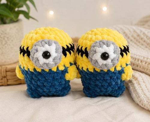 Handmade crocheted “Stuart” the minion. 💛