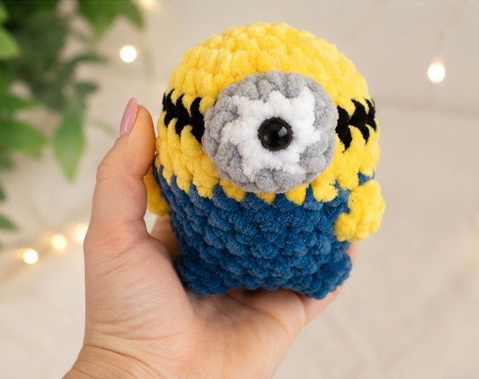 Handmade crocheted “Stuart” the minion. 💛